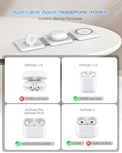 Charging Station for Apple Multiple Devices (White)