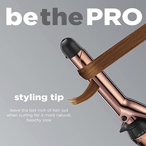 INFINITIPRO Rose Gold Titanium 1 (Black / 1-Inch)