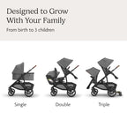 Vista V3 Convertible Single (Vista V3 Stroller / James (Black))