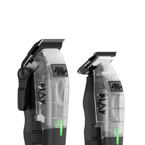 Mini Play Professional Hair Clippers (Transparent Set)