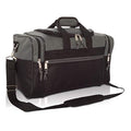17" Blank Duffle Bag in Gray and Black (Gray)