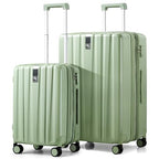 Expandable Hard Shell Luggage Sets (2 Pc Set EXT (20/29) / Bamboo Green)