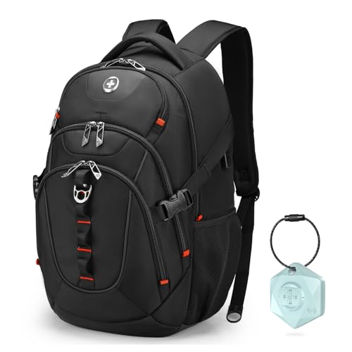 Design Backpack for Men with Apple Find My SD803BT013 (Black-finder / Standard)