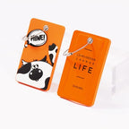 Funny Animal Luggage Tags Suitcases (Orange)