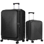 2 PCS 20 29 Luggage Sets (Dark Black / 20/29 Set)