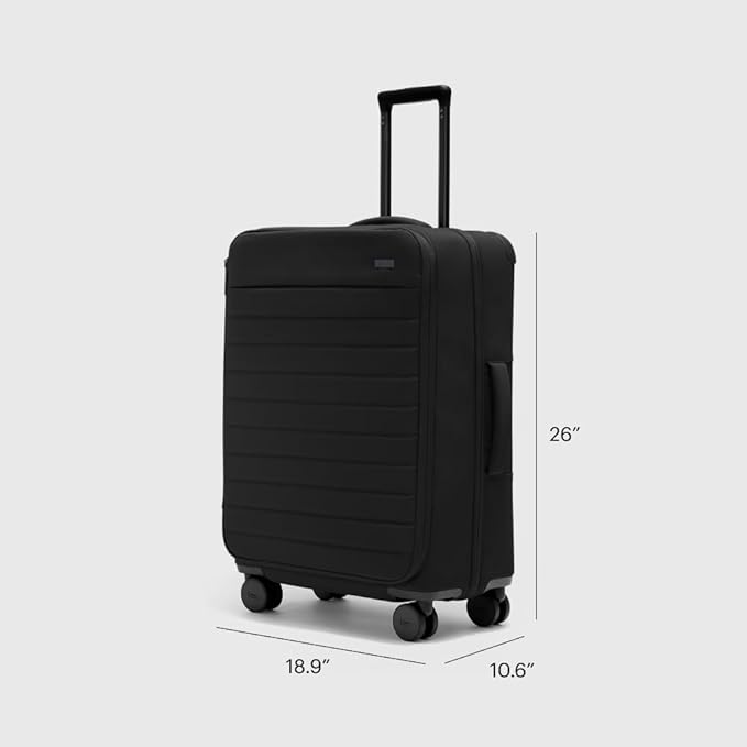 Away Softside Medium Checked Suitcase, 26 Inch Lightweight, Expandable Luggage - Image 2