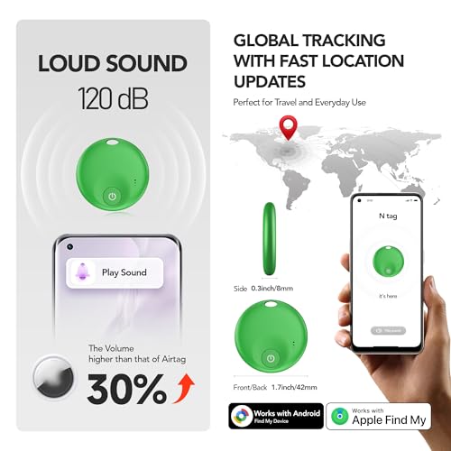 FindTag Duo Dual System Tracker for iOS or Android