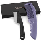 Dandruff Comb with Self (2PC Purple)