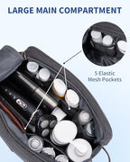 Travel Toiletry Bag for Men (L, Grey / Large)