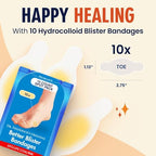 Better Blister Bandages for Toes (Toe Pack - 10 count)