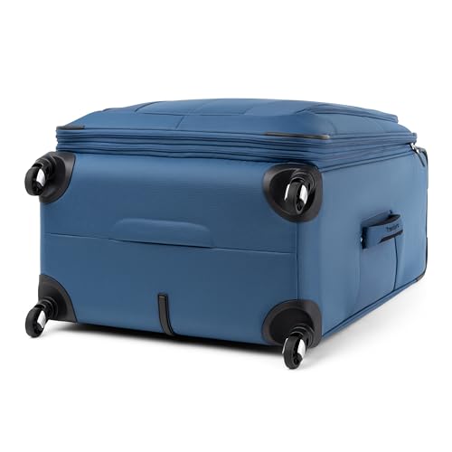 Maxlite 5 Softside Expandable Luggage with 4 Spinner Wheels (3-Piece Set (21/25/29) / Blue)