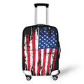 USA Flag Star Stripes Flag Luggage Covers Protector Elastic Spandex Baggage Case Fit 26 (L(for 26-29 inch luggage) / USA Flag Star)
