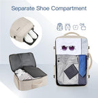 Travel Backpack For Women (Beige / 2X-Large(20"x14"x10"))