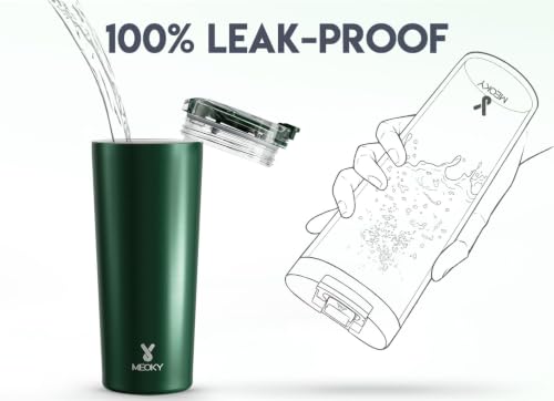 24 oz Insulated Travel Coffee Mug (Evergreen / 24 Ounces)