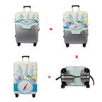 Travel Luggage Cover Suitcase Cover Protector Skins 18 (compass / L (for 25--28 inch luggage))