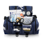 Trauma Bag First Aid Kit Emergency Response Supplies Blue (Blue)