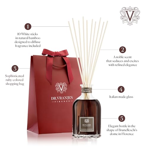 Oud Nobile 250 ml Reed Diffuser + Elegant Shopping Bag (250 ml Diffuser + Shopping Bag)