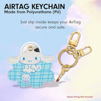 Keychain Case Compatible with Apple AirTag (Cinna Moroll Clouds)
