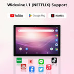Android 16 Tablet 10 Inch (Pink)