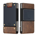 Slim Minimalist Wallets for Men (Classic Brown)