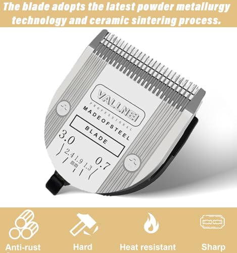 1-Pack 5-in-1 Replacement Blade Compatible with Wahl Animal Bravura Clipper (Silver / 1 Pack)