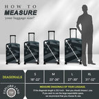 Travel Luggage Cover Fits 27 (L / Flag)