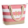 Large Beach Tote for Women (K / Pink)