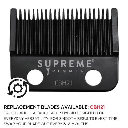 Darkstar 82 Metal Vector Motor Hair Clipper STC82 Black (Black)