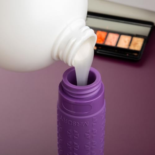 Travel Bottles for Toiletries (Purple / 3 Ounces)