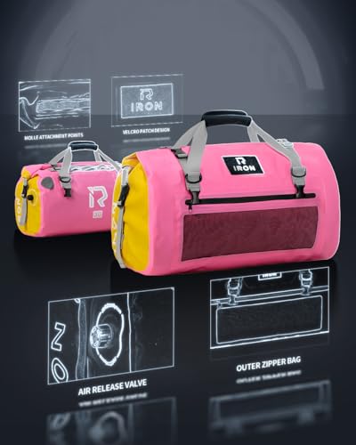 Motorcycle Dry Bag (Pink / 50L)