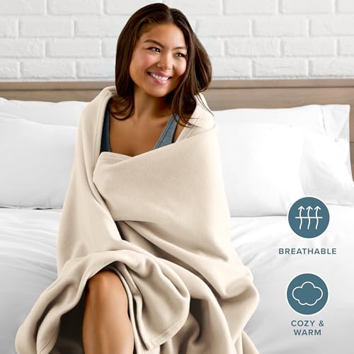 Polar Fleece Blanket (King / 11 - Sand)