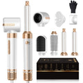Blow Dryer Brush 7 in ONE (White Gold)