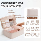Packing Cubes for Travel (01 Cream)