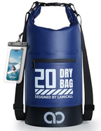 Dry Bag Waterproof Backpack with Phone Pouch 5L (Navy Blue / 20L)