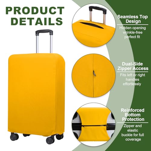 Luggage Cover 19 (Yellow / 19-21 inch)