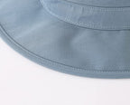 Mens UPF50+ Bucket Sun Hat Wide Brim UV Sun Protection Hat Summer Hat Fishing Cap Blue (Large-X-Large / Blue)