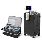 28 Inch Checked Luggage (Jet Black / 28 Inch)