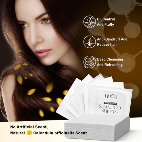 Travel Hair Shampoo Sheets Travel Pack 25 Tablets