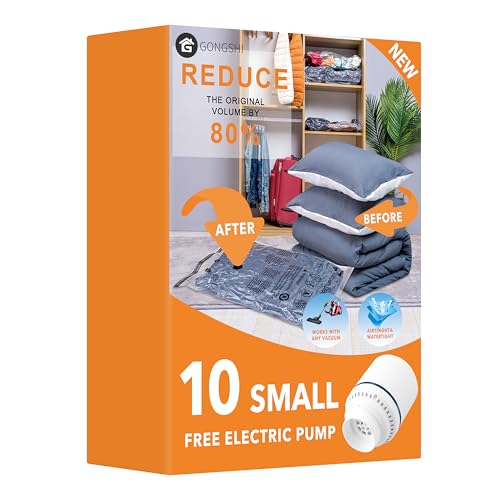 Vacuum Storage Bags with Electric Pump