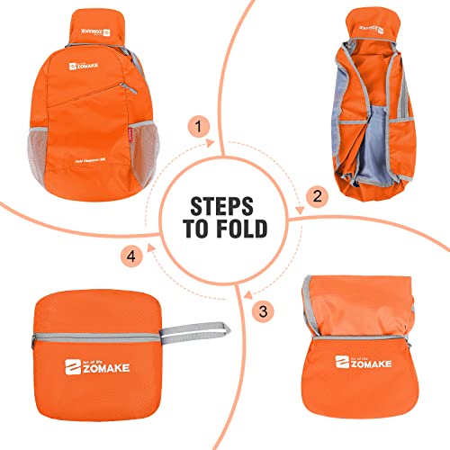 Lightweight Packable Backpack 20L (20 L / Orange)