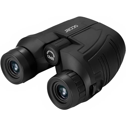 12x25 Compact Binoculars for Adults and Kids