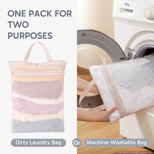 10 Set Packing Cubes for Travel (01 Cream)