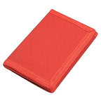 RFID Blocking Canvas Wallet for Men and Women (Red)