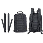 Outdoor Hydration Backpack Bundle Packs Water Bladder carrier for 3L Water bladder (Black)