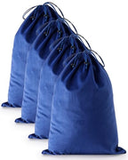 4 Pcs Shoe Bags for Travel (Palace Blue / 17.3"x12.6")