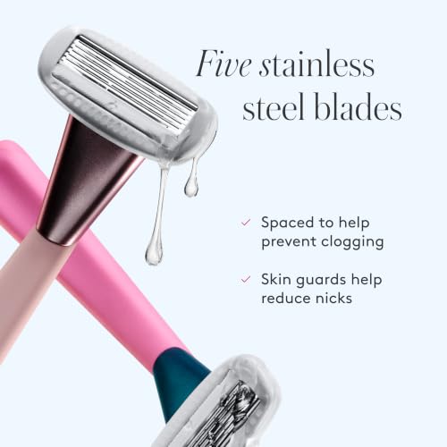 Women's Razor Kit (5 Count (Pack of 1) / Mint)