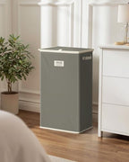 100L Laundry Hamper with Lid (Cement / 100L)