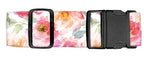 Luggage Straps for Suitcases Travel Belt Accessories (Watercolor Red Flowers)