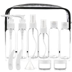 13 Pack 2oz TSA Approved Travel Size Bottles for Toiletries (White-13pcs)