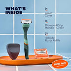 Guest Pass Shave Set (1 Count (Pack of 1) / Green)